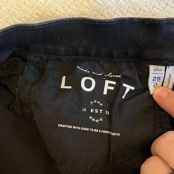 Loft black jean - Picture 2 of 2